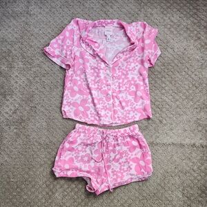 Forever 21 Barbie Pink Pajama Set